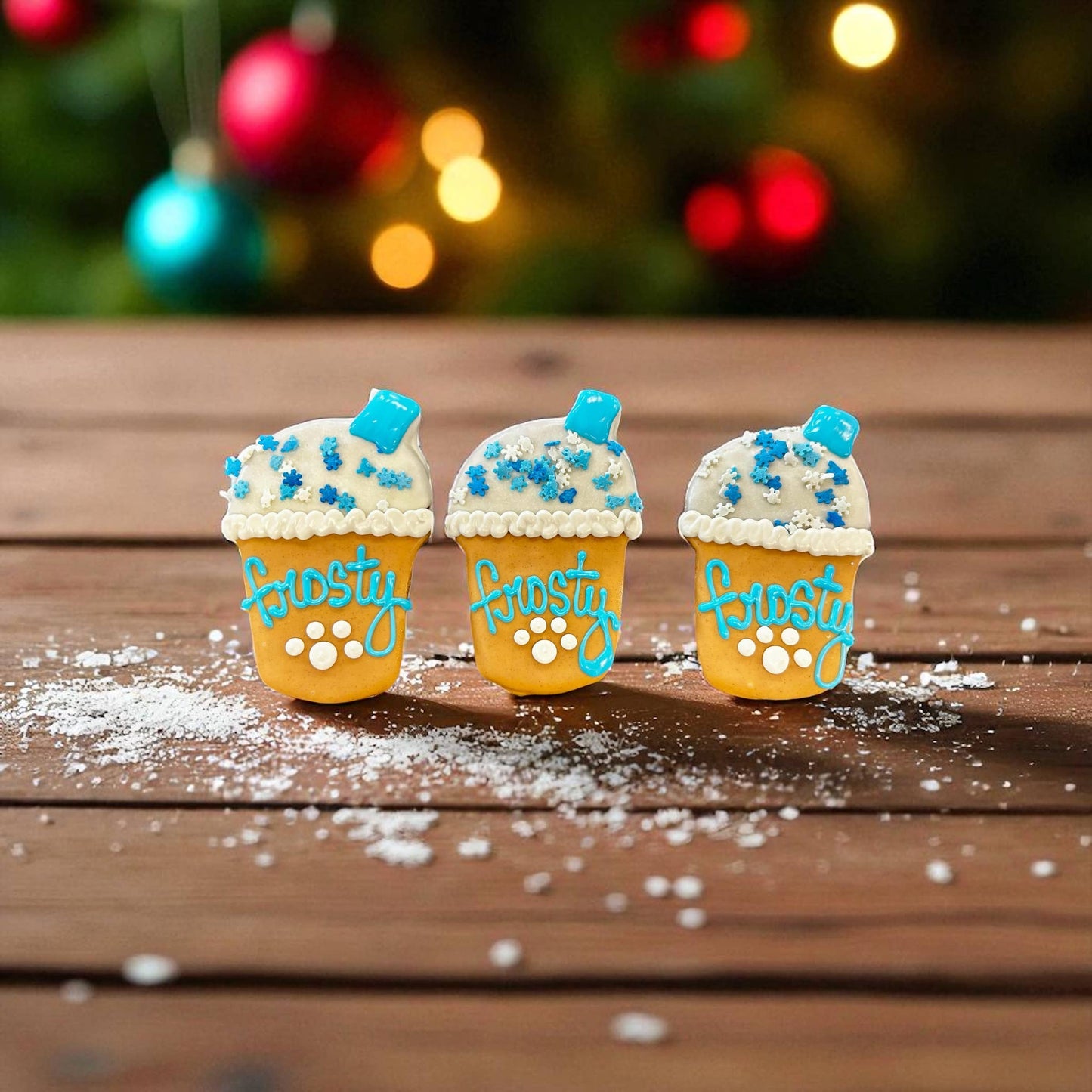 Frosty Iced Coffee Dog Treat