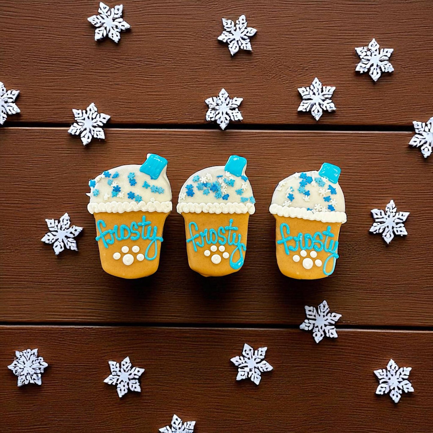 Frosty Iced Coffee Dog Treat