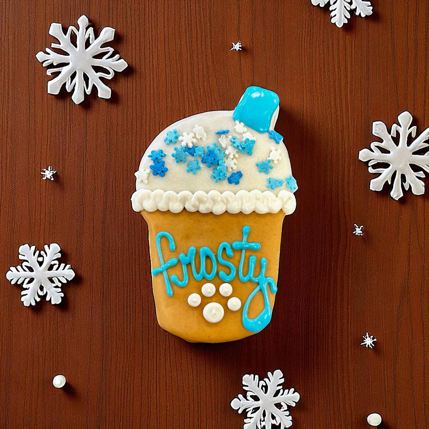 Frosty Iced Coffee Dog Treat