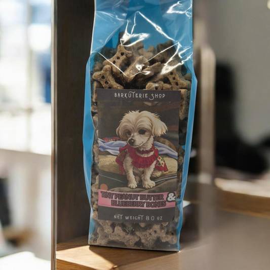 Tiny Peanut Butter & Blueberry Bones